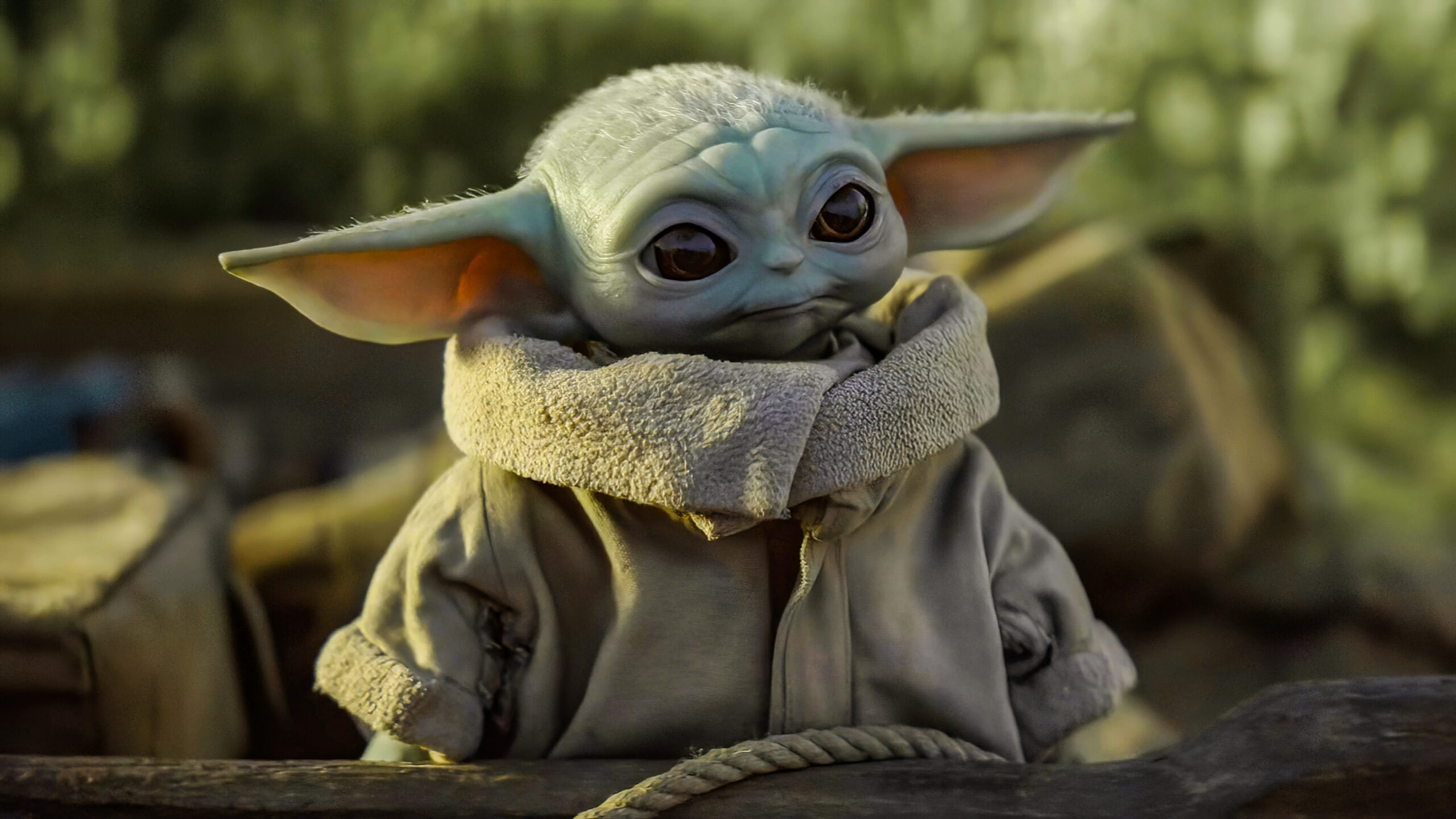 Baby Yoda z serialu "Mandalorian"